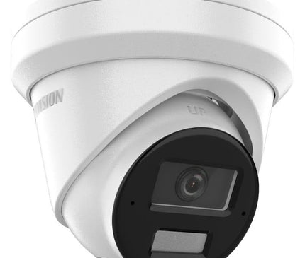 Hikvision Hikvision DS-2CD2343G2-LI2U, 4MP Turret, Smart Hybrid Light, AcuSense, PoE, Micro SD slot, Microphone