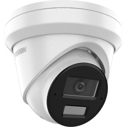 Hikvision Hikvision DS-2CD2343G2-LI2U, 4MP Turret, Smart Hybrid Light, AcuSense, PoE, Micro SD slot, Microphone