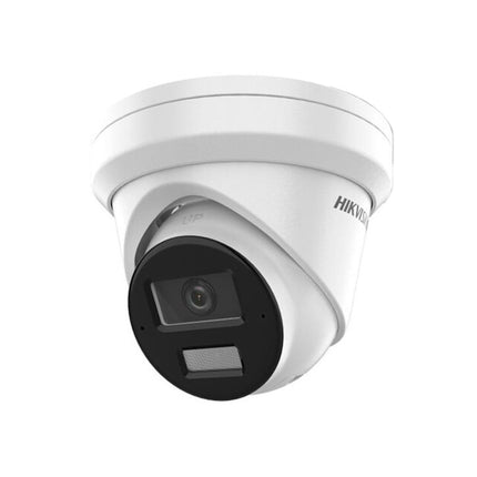 Hikvision Hikvision DS-2CD2343G2-LI2U, 4MP Turret, Smart Hybrid Light, AcuSense, PoE, Micro SD slot, Microphone