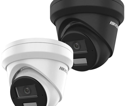 Hikvision Hikvision DS-2CD2343G2-LI2U Black, 4MP Turret, Smart Hybrid Light, AcuSense, PoE, Micro SD slot, Microphone