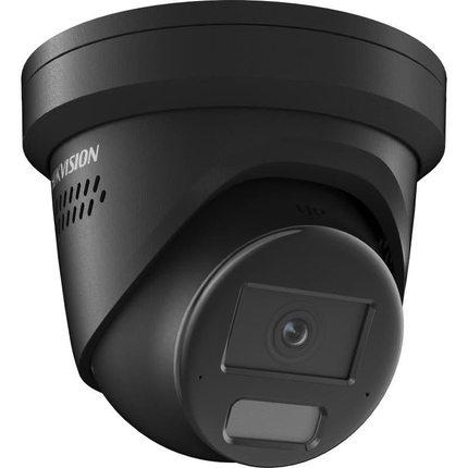 Hikvision Hikvision DS-2CD2346G2H-IS2U/SL Noir, 4Mp Darkfighter Eyeball, audio 2 voies, Sirène/DEL stroboscopique