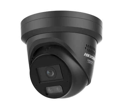 Hikvision Hikvision DS-2CD2347G3-LI2SUY/SL Black, 4MP, ColorVu 3.0, Strobe LED/Siren, Dual Mic, Anti-corrosion