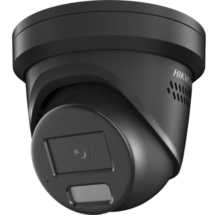 Hikvision Hikvision DS-2CD2387G2H-LISU/SL Zwart 8MP ColorVu Hybrid Turret Flitslicht/Sirene