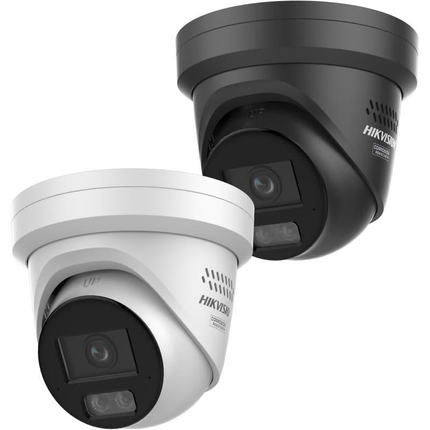 Hikvision Hikvision DS-2CD2387G3-LI2SUY/SL Black, 8MP 4K, ColorVu 3.0, Strobe LED, Anti-corrosion, Dual-Mic