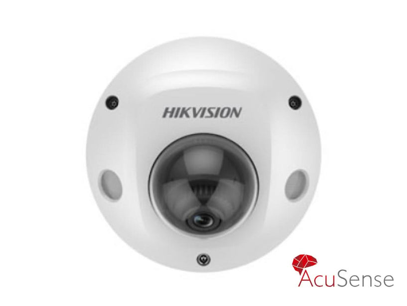 Hikvision Hikvision DS-2CD2546G2-IS 4MP Dome Acusense SD Slot IR-Led PoE Built-in Microphone