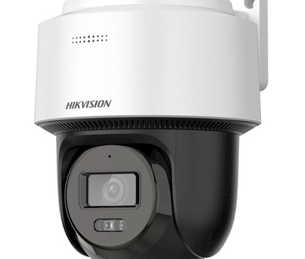 Hikvision Hikvision DS-2DE2C400MWG-E, Mini caméra 4MP Pan Tilt (pas de zoom) Emplacement SD PoE Hybride Leds IR, Tracking