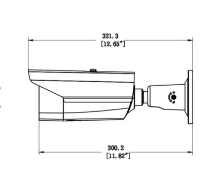 Hikvision Hikvision DS-2TD2617-6/QA 160x120/4MP HeatPro Bullet Thermische openingshoek  25°