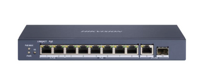 Hikvision Hikvision DS-3E0510HP-E, Gigabit (High) PoE switch, 8 poorts, 1x Uplink