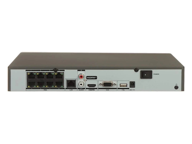Hikvision Hikvision DS-7608NI-K2/8P/4G  8 kanalen NVR 4K met HDMI 4G en PoE
