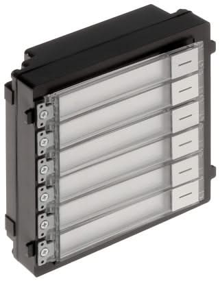 Hikvision Hikvision DS-KD-KK Beldrukker 6 knoppen