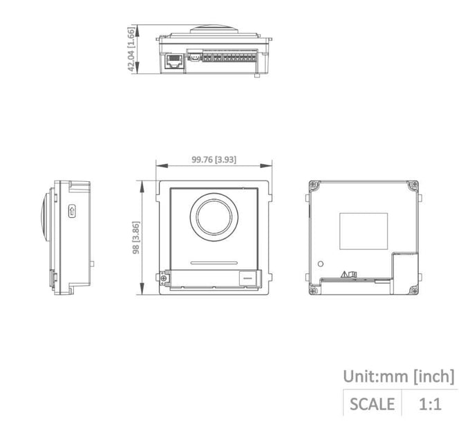 Hikvision Hikvision DS-KD8003-IME1 (B) Outpost Camera Module