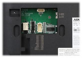 Hikvision Hikvision DS-KH6320Y-WTE2 Station intérieure 2 fils Écran 7 pouces