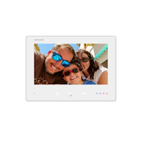 Hikvision Hikvision DS-KH7300EY-WTE2/WHITE, 2-Draads Modulaire intercom, binnenpost, WiFi