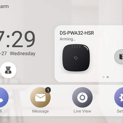 Hikvision Hikvision DS-KH9310-WTE1 (B) Android Indoor Station PoE 7" Inch