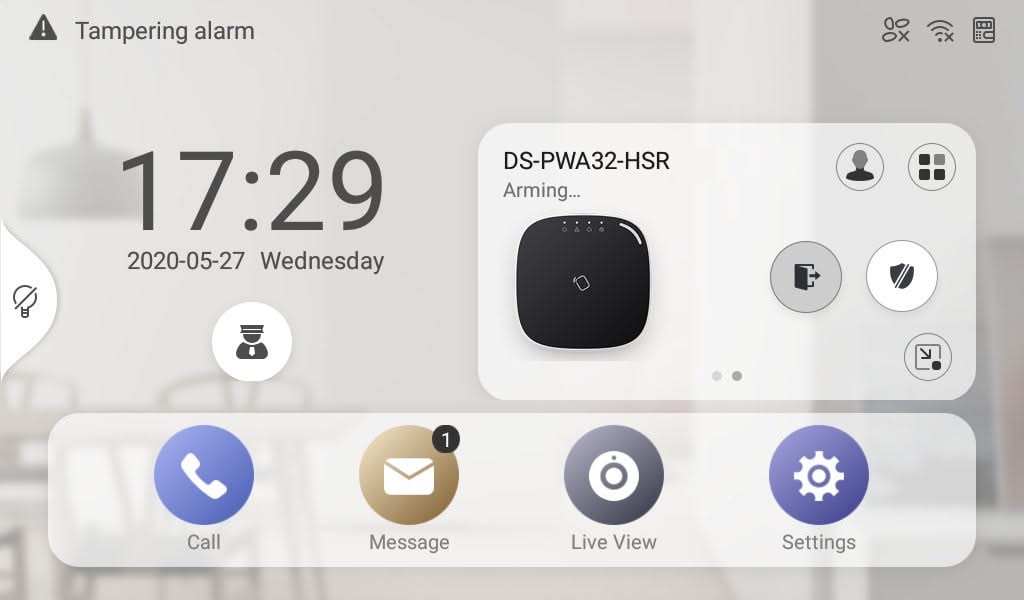 Hikvision Hikvision DS-KH9510-WTE1(B) All-in-one-Innenstation 10,1 Zoll Android