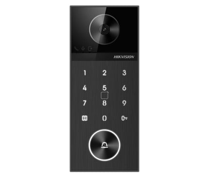 Hikvision Hikvision DS-KV6124-WBE1, Video doorbell 4MP, WiFi/PoE, Micro SD slot, 150gr (numeric keypad)