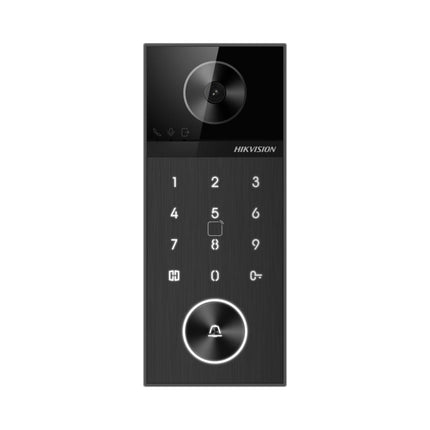 Hikvision Hikvision DS-KV6124-WBE1, Video-Türklingel 4MP, WiFi/PoE, Micro SD Steckplatz, 150gr (Zifferntastatur)
