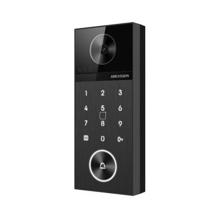 Hikvision Hikvision DS-KV6124-WBE1, Video-Türklingel 4MP, WiFi/PoE, Micro SD Steckplatz, 150gr (Zifferntastatur)