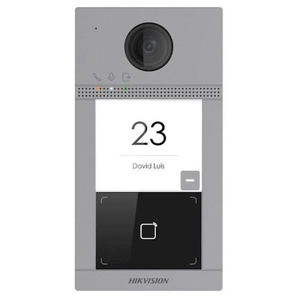 Hikvision Hikvision DS-KV8113-WME1 Encastré 1 bouton d'appel Éclairage IR PoE 12v