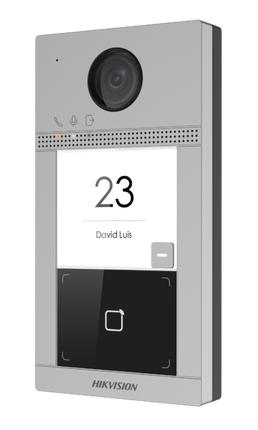 Hikvision Hikvision DS-KV8113-WME1 Encastré 1 bouton d'appel Éclairage IR PoE 12v