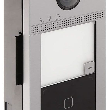 Alarm SystemExpert.co.uk Alarm SystemExpert.co.uk DS-KV8413-WME1/FLUSH Flush-mounted 4 bell pushers IR illumination PoE 12v