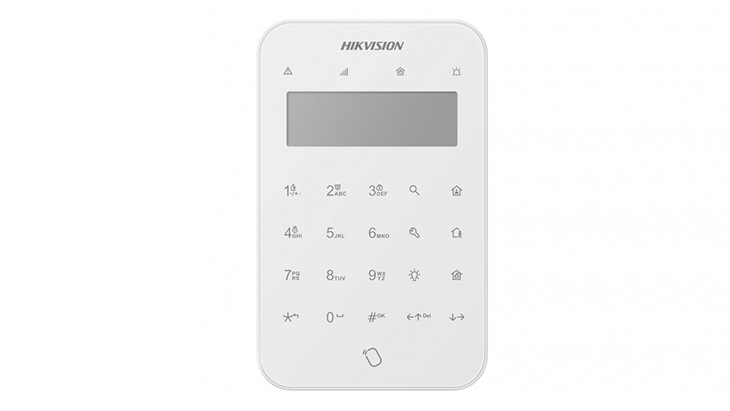 Hikvision Hikvision DS-PK501LTM-HWE Bedrade LCD Keypad + Tag Reader