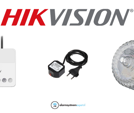 Hikvision Hikvision Hikvision Flitser set Wit