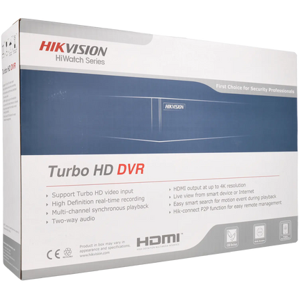 Hikvision HWD-7104MH-G4, Enregistreur Turbo HD 4 canaux 4K