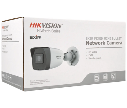 Hikvision Hikvision HWI-B180H, 8MP 2.8mm Bullet ip camera, 30m IR, PoE