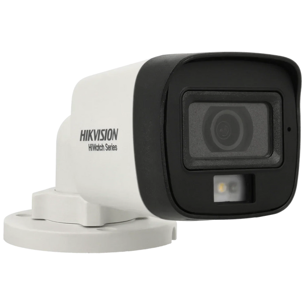 Hikvision Hikvision HWI-B180HA-LUF/SL, 8Mp/4K Smart Hybrid-Light Bullet camera, PoE, Micro sd slot, 2-weg audio