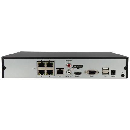 Hikvision Hikvision HWN-4104MH-4P, 4 Kanal 8Mp/4K NVR, 4x PoE