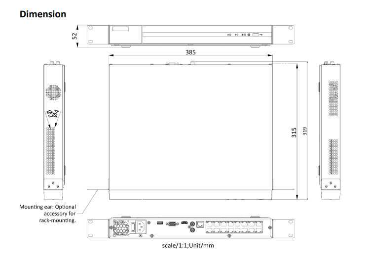 Hikvision Hikvision HWN-4216MH-16P, NVR 16 canaux 8Mp/4K, 16x PoE