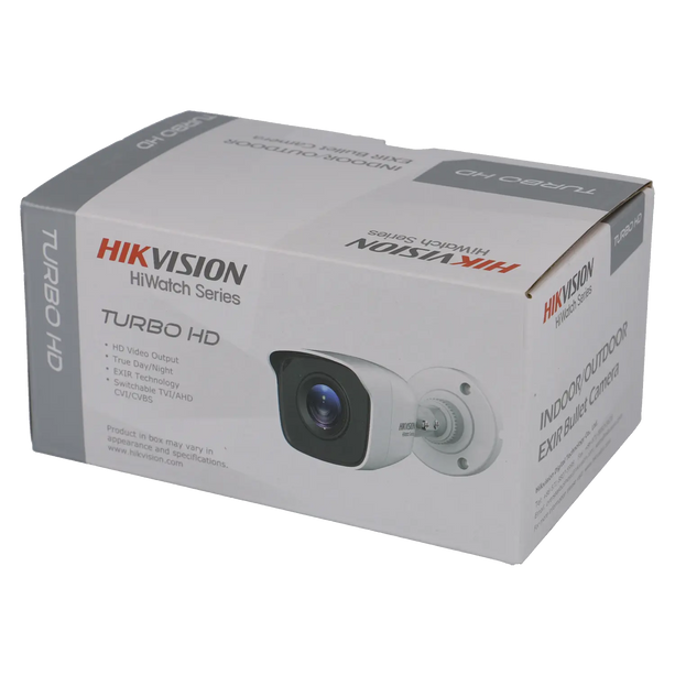 Hikvision Hikvision HWT-B120-M-B, 2MP Bullet camera 2.8mm, 4 in 1 video output coax black
