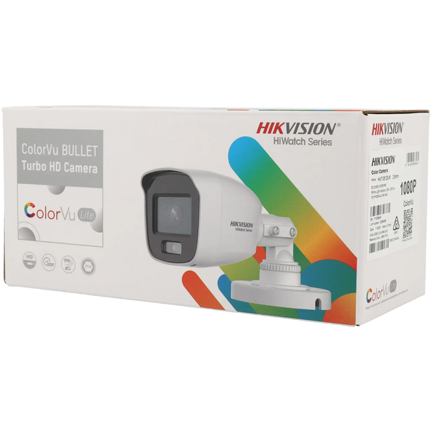 Hikvision Hikvision HWT-B129-M, 2MP ColorVu Bullet, 4 in 1 video output coax