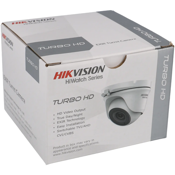 Hikvision Hikvision HWT-T120-M, 2MP mini-Turret, 2.8mm, Low Light, 4 in 1 video output coax