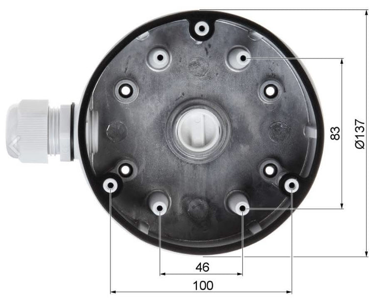 Hikvision Hikvision Montagebox DS-1280ZJ-DM21