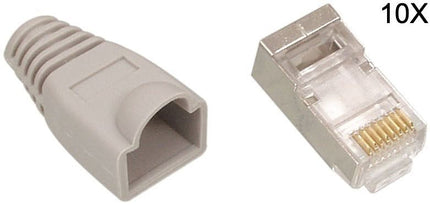 Hikvision Hikvision RJ45 Stecker CAT5 UTP Set 10 Stück (festes Kabel)