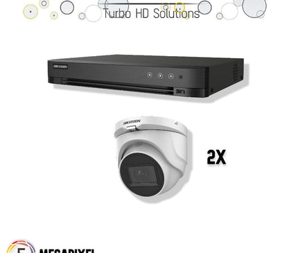 Hikvision Hikvision Turbo HD Set | 2x Eyeball | 5 Megapixel | 5 Megapixel