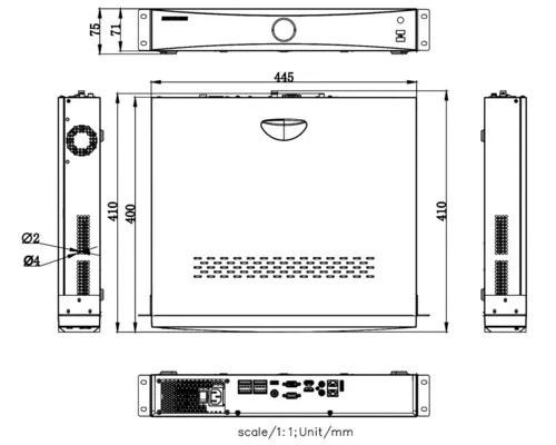 Hikvision iDS-7716NXI-M4/X, DeepinMind NVR 16-kanaals, IP-camera tot 32 MP