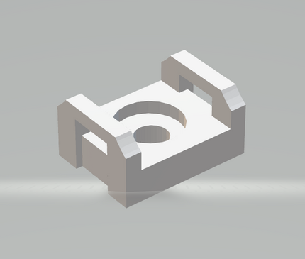 Hikvision : attache-câble en plastique, clip de fixation, noir