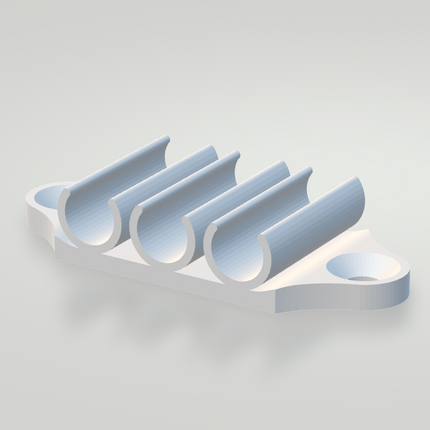 Hikvision Kabelclip – 1, 2, 4, 6 of 8-voudig | Kunststof Bevestigingsclip