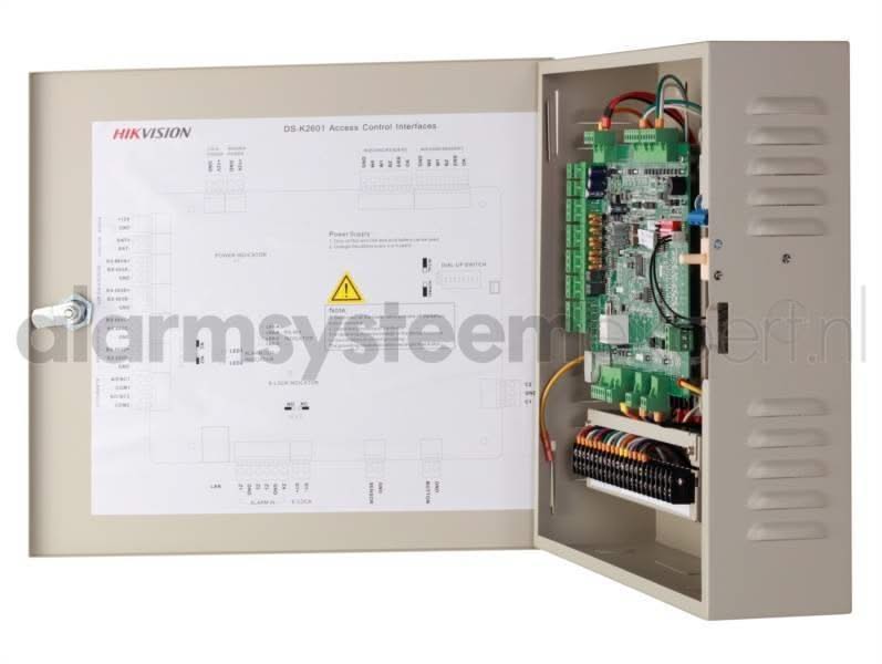 Hikvision Pro complete deurcontroller, 4 deuren, DS-K2604