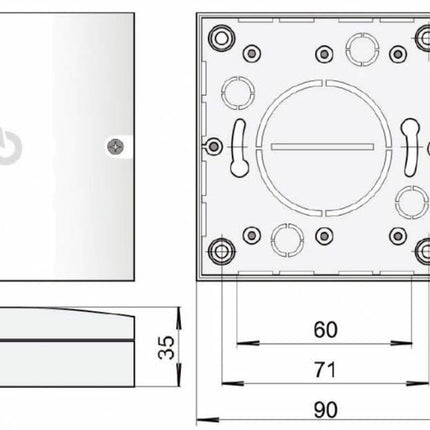 Jablotron JA-120N Module voor het openen van de elektrische sloten