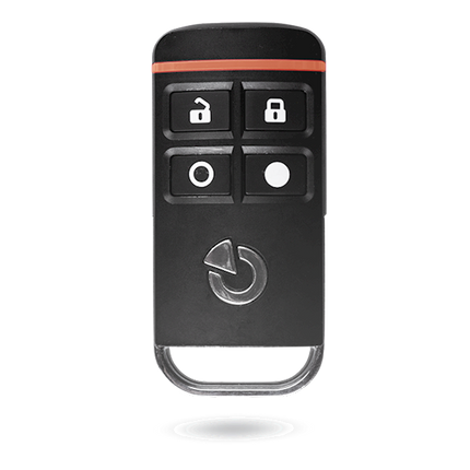 Jablotron JA-154J MS II, MultiSystem afstandsbediening, 4 knops