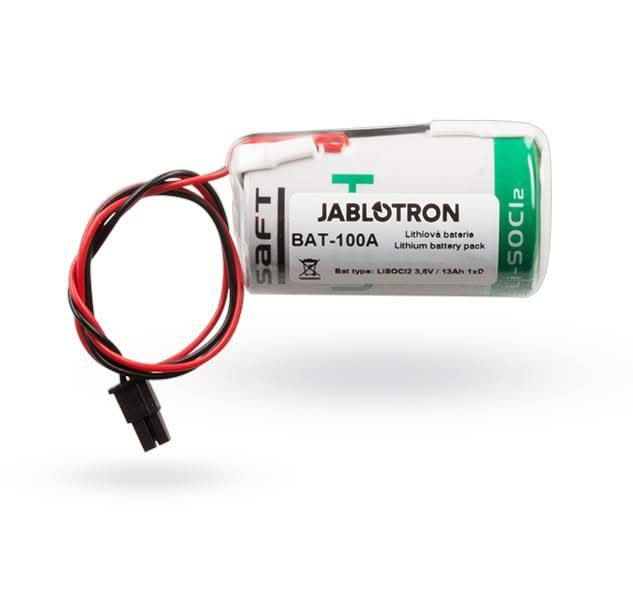 Jablotron Jablotron Bat-100 Batterie für JA-163A RB, Lithium Batterie 3.6V 13Ah 1xD