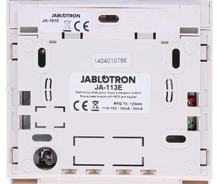 Jablotron Jablotron JA-113E panneau de contrôle à code câblé