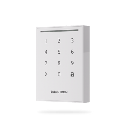Jablotron Jablotron JA-121E-WH buiten bediendeel met lezer wit
