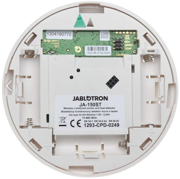 Jablotron JA-150ST Détecteur de chaleur et d'incendie sans fil