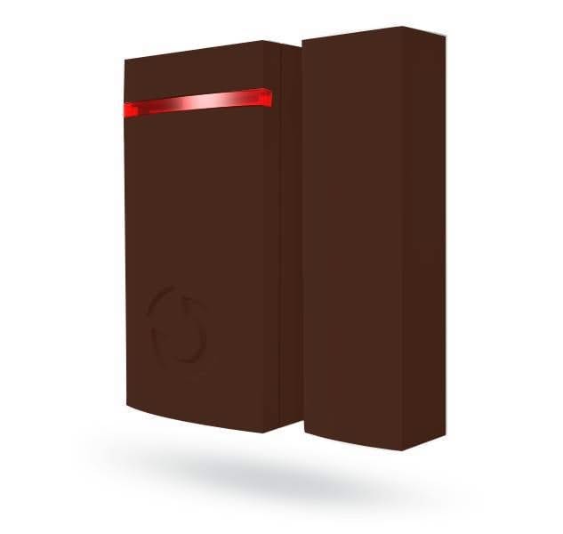 Jablotron Jablotron JA-151MB Draadloos mini magneetcontact bruin