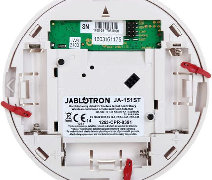 Jablotron Jablotron JA-151ST Funk-Feuer- und Wärmemelder mit Sirene